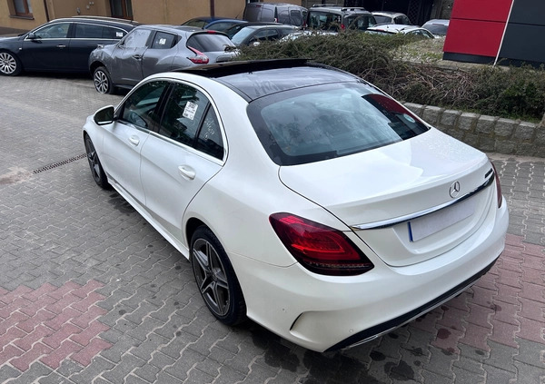 Mercedes-Benz Klasa C cena 84700 przebieg: 118000, rok produkcji 2019 z Siedliszcze małe 301